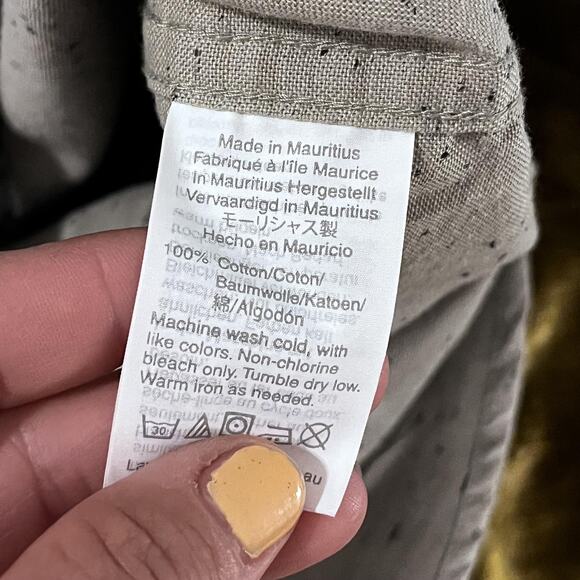 J Crew Mercantile Shirt Mens XL Green Gray Long Sleeve Button Down Casual Cotton - Picture 7 of 9